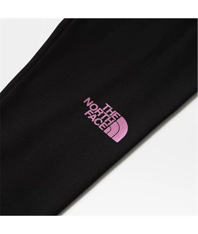 Collant The North Face Big Logo G Black Violet