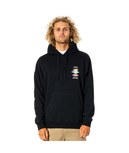 Sweat à capuche Rip Curl Search Icon M Black Sweat à capuche Rip Curl Search Icon M Black