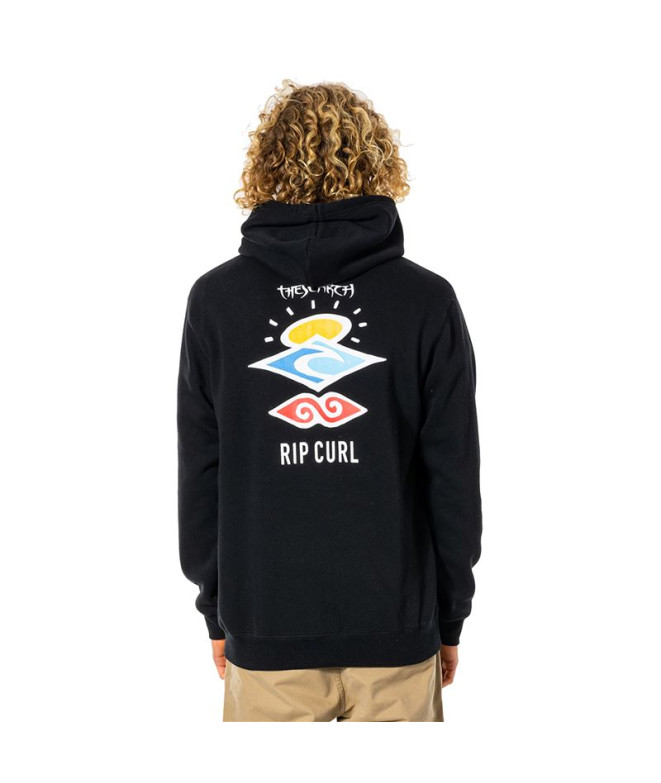 Sudadera con capucha Rip Curl Search Icon M Black