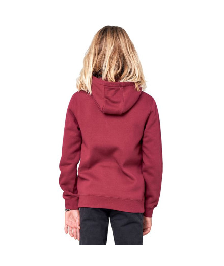 Sweat à capuche Rip Curl Mama Pop Boy Rouge foncé 2