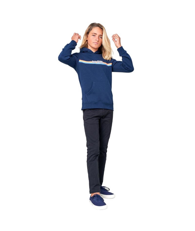 Sweat avec capuche Rip Curl Mama Pop Boy Bleu...