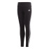 Mallas largas adidas Cotton 3 Bandas Girl Black/White