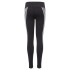 Mallas largas adidas Cotton 3 Bandas Girl Black/White