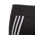Mallas largas adidas Cotton 3 Bandas Girl Black/White