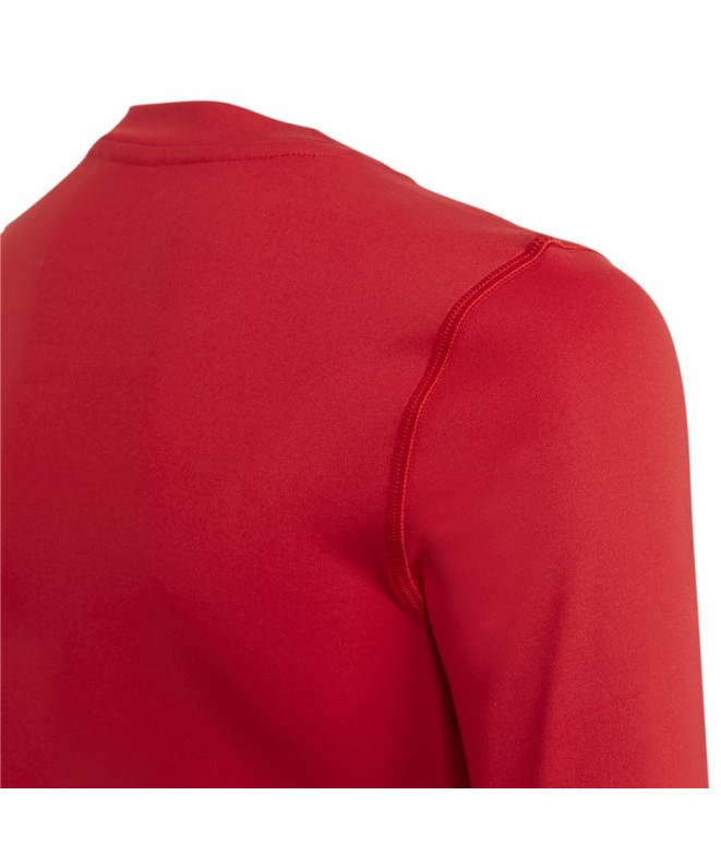 Camiseta de fútbol adidas Techfit Top Boys Red