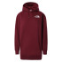 Sweat The North Face Oversized W Rouge