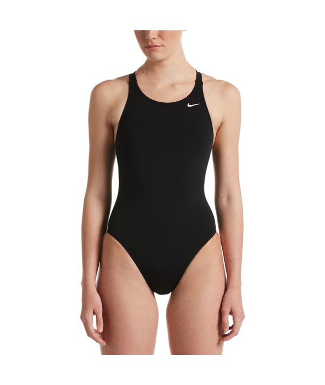 Fato de banho de Natação Nike Fastback One Piece Mulher Preto