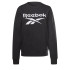 Camisola sem capuz Reebok identity Logo Fleece W Preto