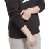 Camisola sem capuz Reebok identity Logo Fleece W Preto