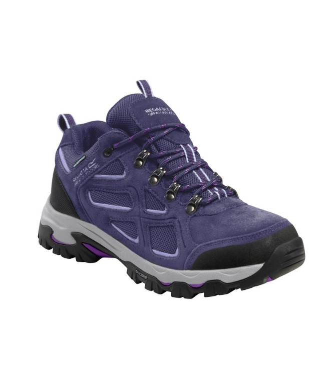 Zapatillas de senderismo Regatta Tebay Impermeables W Purple