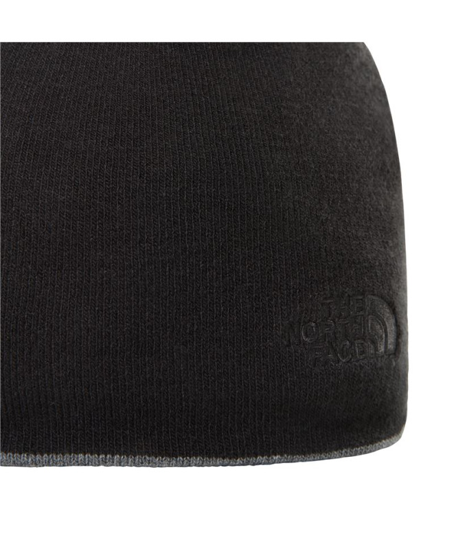 Bonnet réversible The North Face Banner Grey Black