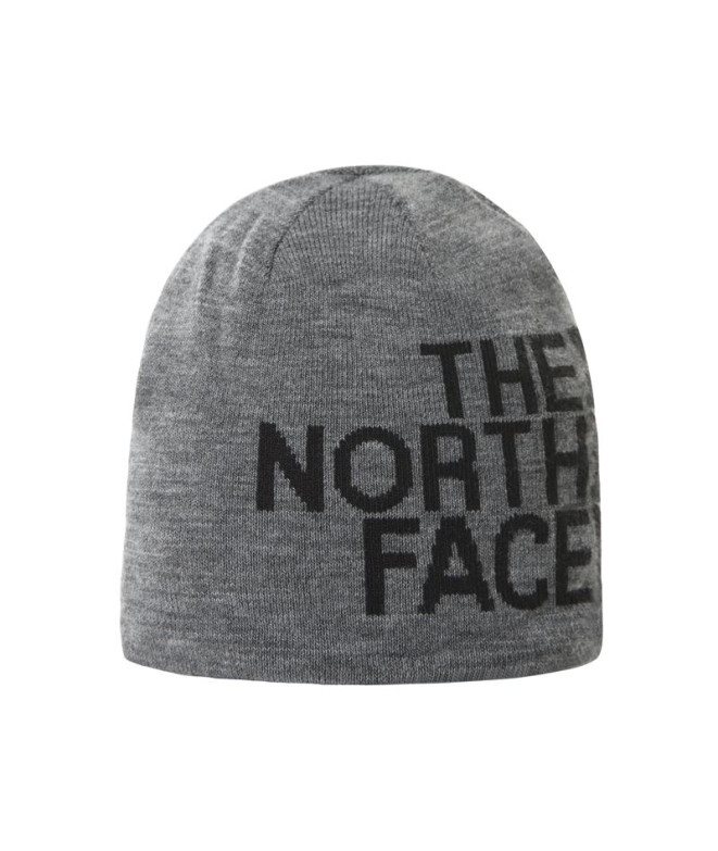 Bonnet réversible The North Face Banner Grey Black