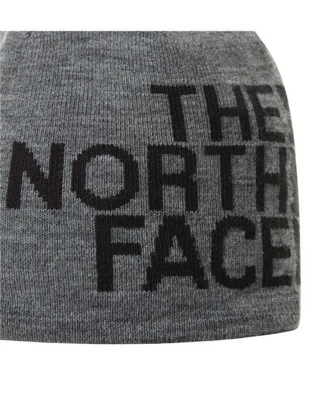 Bonnet réversible The North Face Banner Grey Black
