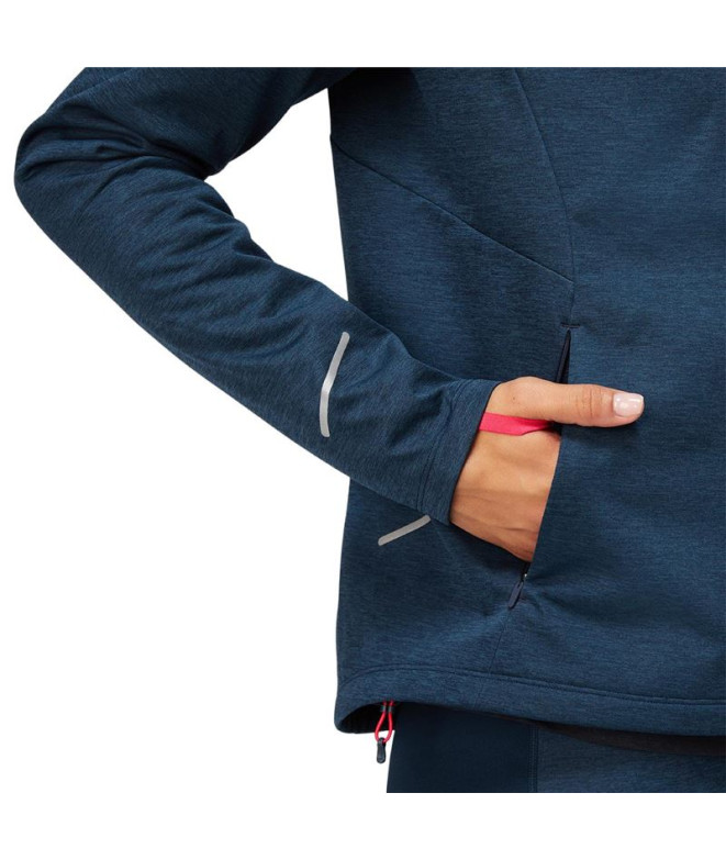 Chaqueta de running ASICS Lite-Show W Blue