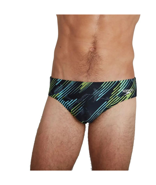 Fato de banho Speedo Allover 7cm Brief M estampado