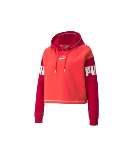 Sudadera Puma Power Fl Fucsia Sudadera Puma Power Fl Fucsia