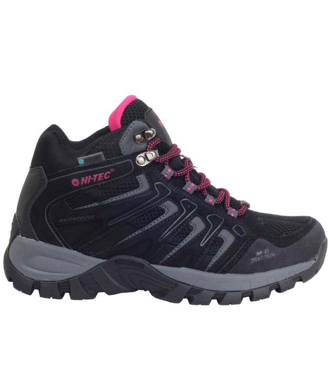 Chaussures d'alpinisme Hi-Tec Torca Mid WP Femme Noir