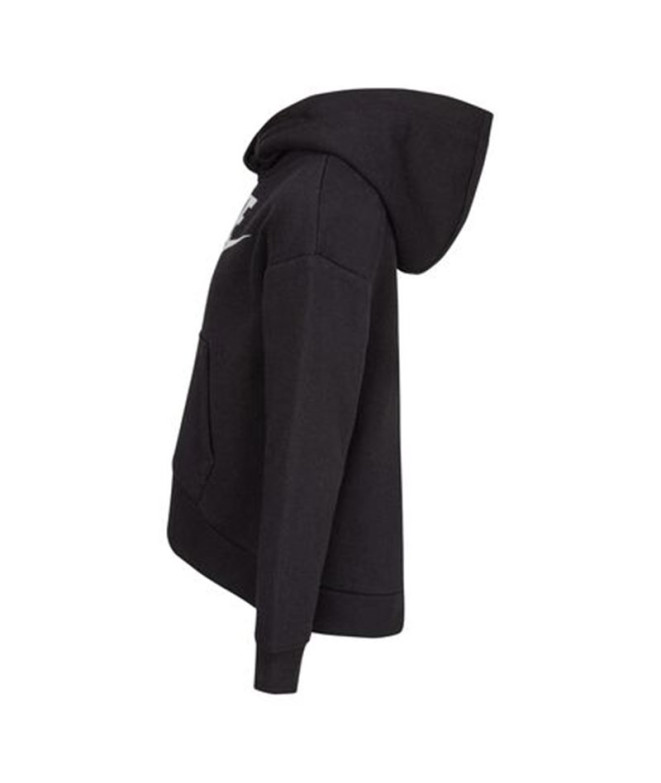 Sudadera Nike Club Fleece Hig Low Black