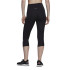 Mallas pirata adidas 3/4 Own The Run Running W Black