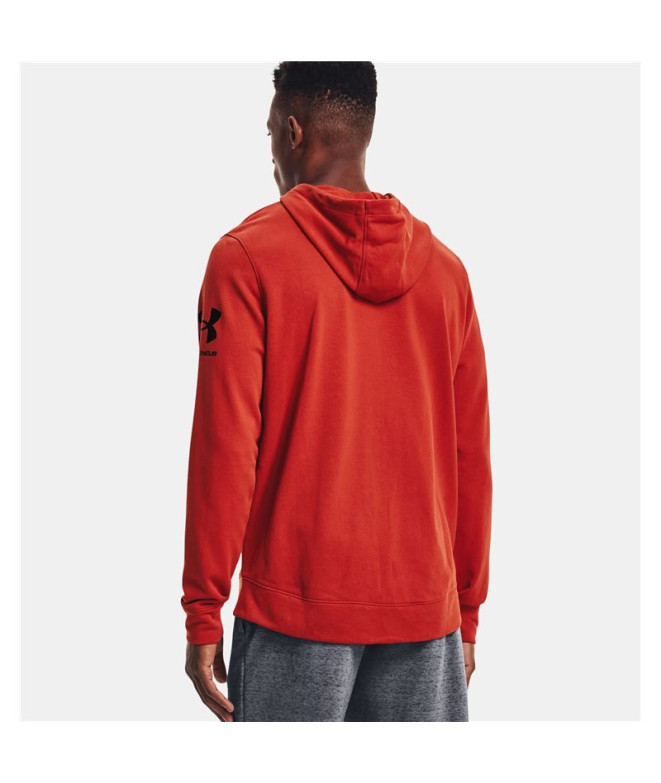 Veste Under Armour Rival Terry Man Rouge/Noir