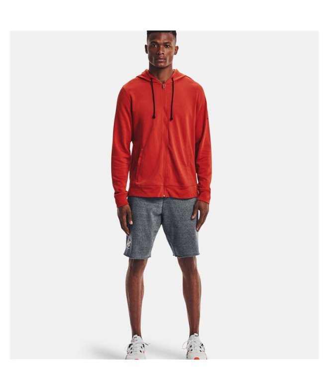 Veste Under Armour Rival Terry Man Rouge/Noir