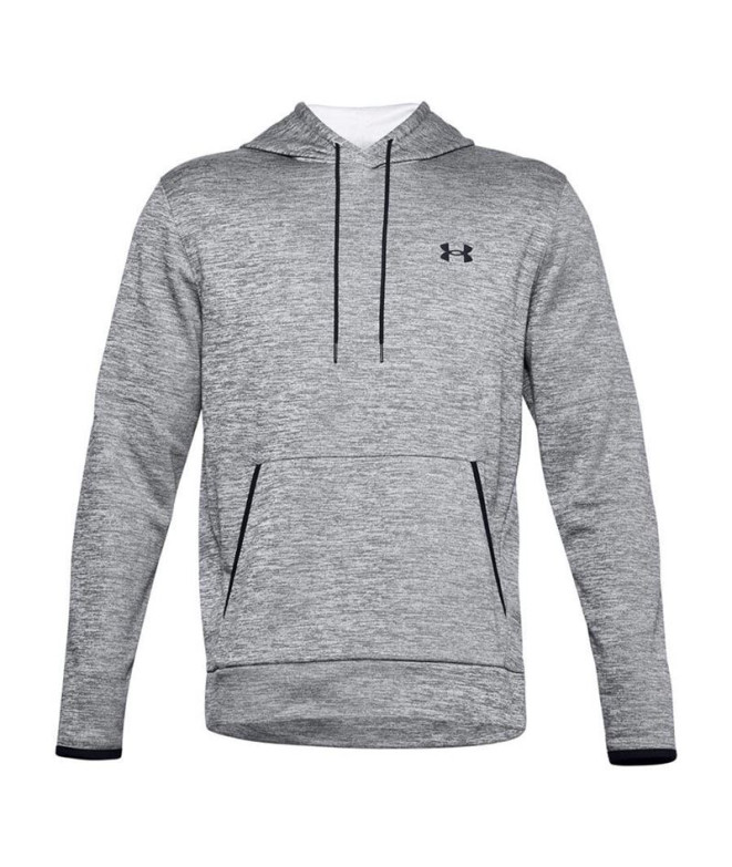 Sweat com capuz Under Armour Fleece Twist M Cinzento