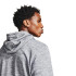 Sweat com capuz Under Armour Fleece Twist M Cinzento