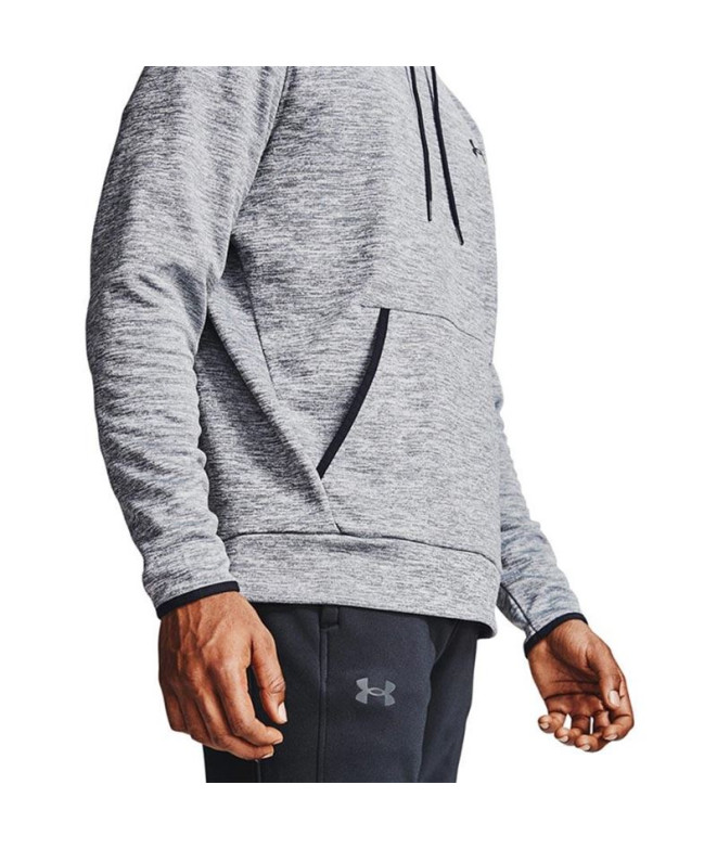 Sweat à capuche Under Armour Fleece Twist M Grey