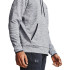 Sweat com capuz Under Armour Fleece Twist M Cinzento