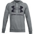 Sweat com capuz Under Armour Fleece Rival Big Logo M Pitch Gray