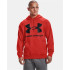 Casaco com capuz Under Armour Fleece Rival Big Logo M Radiant Red