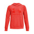 Moletom com capuz Under Armour Rival Big Logo K Dark Orange