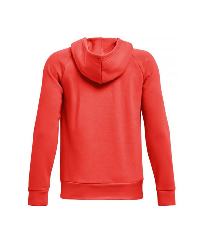 Hoodie Under Armour Rival Big Logo K Dark Orange