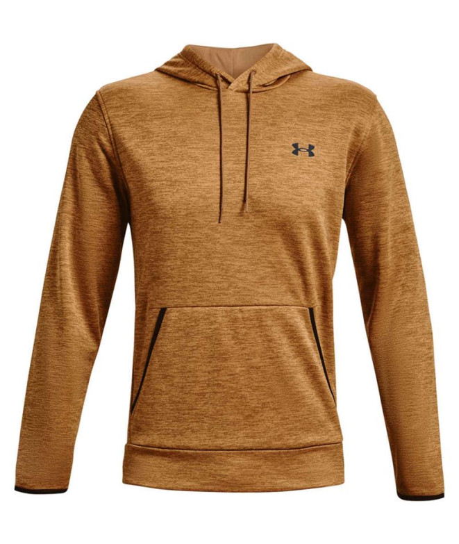 Sweat à capuche Under Armour Fleece Twist M Brown