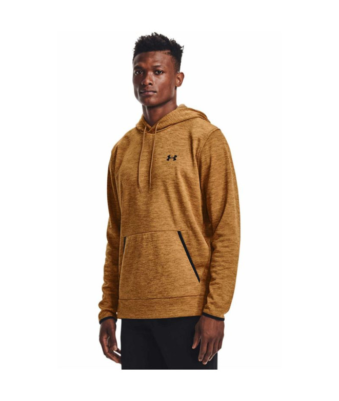 Sweat à capuche Under Armour Fleece Twist M Brown