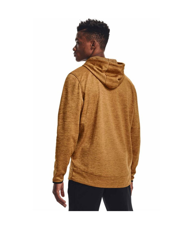 Sweat à capuche Under Armour Fleece Twist M Brown