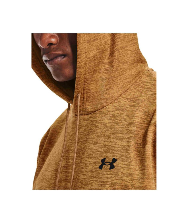 Sweat à capuche Under Armour Fleece Twist M Brown