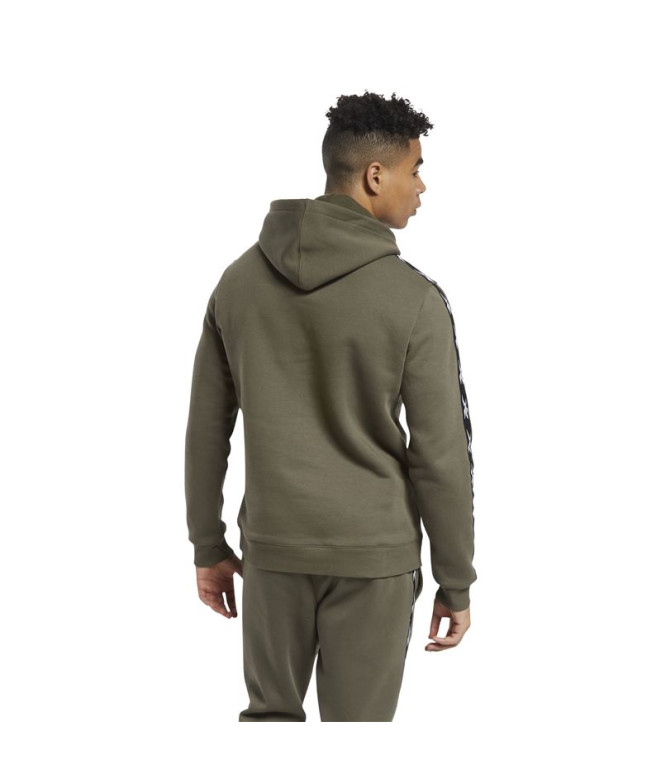 Sudadera Reebok Training Essentials Tape M Army...
