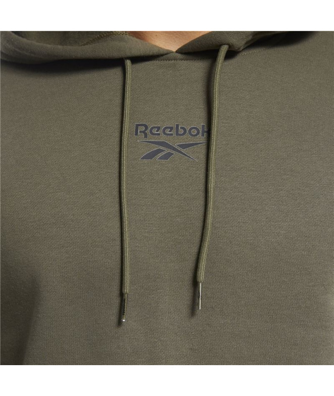 Sudadera Reebok Training Essentials Tape M Army...