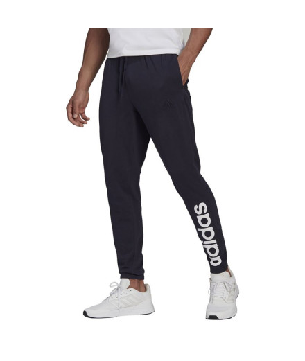 Pantalon adidas Essentials Single Jersey Tapered M Noir 2