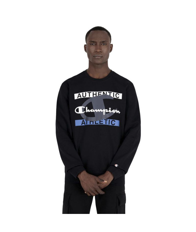 Sweatshirt Champion Authentic Athletic M Noir