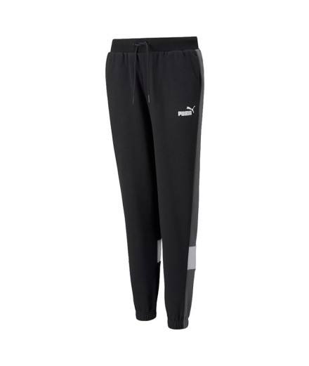 Pantalon long Puma ESS+ Colorblock Garçon Noir