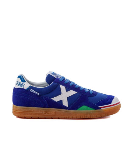 Sapatilhas de Futebol sala Munich Homem Gresca 03 Azul