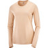 T-shirt de caminhada Salomon Agile W Pink