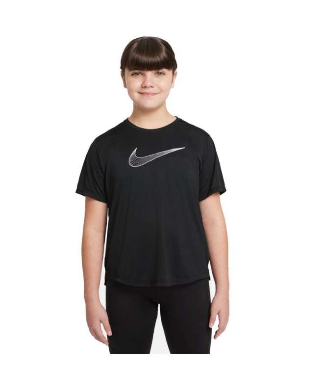 T-shirt Nike Dri-FIT One Filles Noir