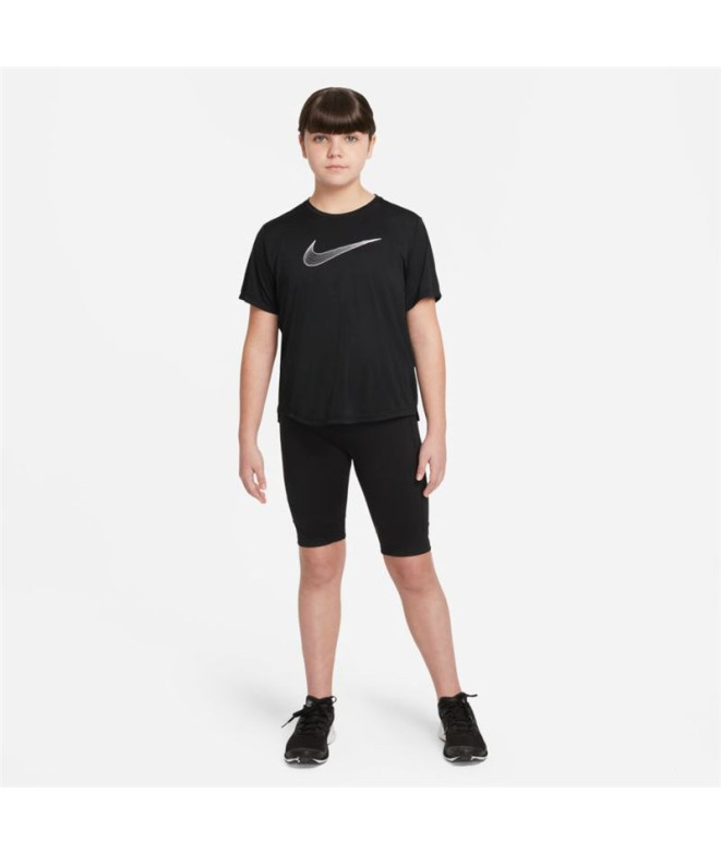 Camiseta Nike Dri-FIT One Girls Preto