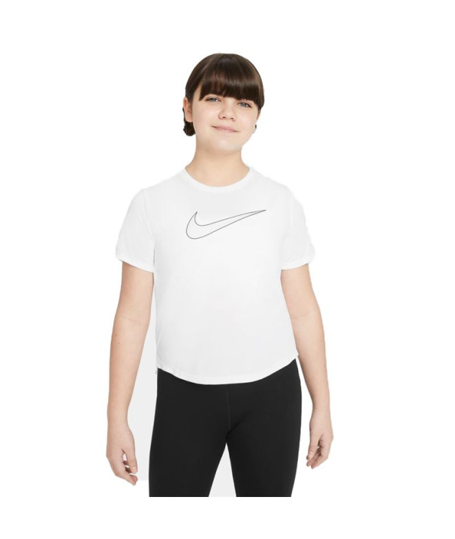 Camiseta Nike Dri-FIT One Girls White