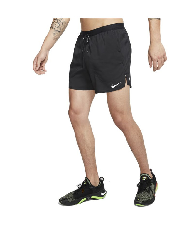 Pantalones cortos de running Nike Flex Stride M Black