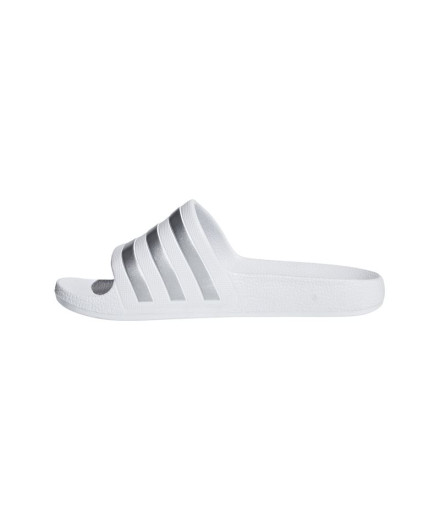 Tongs adidas Adilette Aqua K Blanc/Argent 2