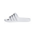 Chinelos adidas Adilette Aqua K Branco/prata